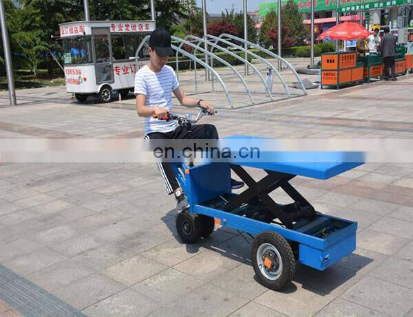 Greenhouse vegetables for electric hand pushed flat car/flatbed tricycle