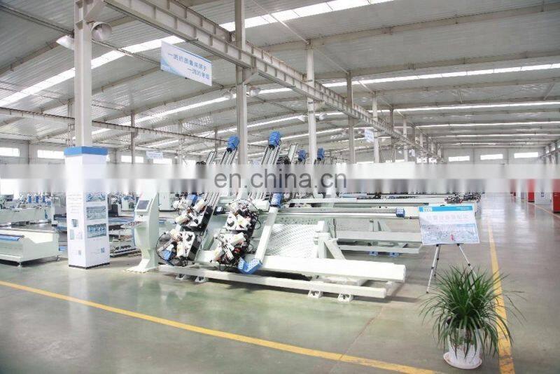 Aluminum Four Corner Automatic Crimping Machine Parker Machinery