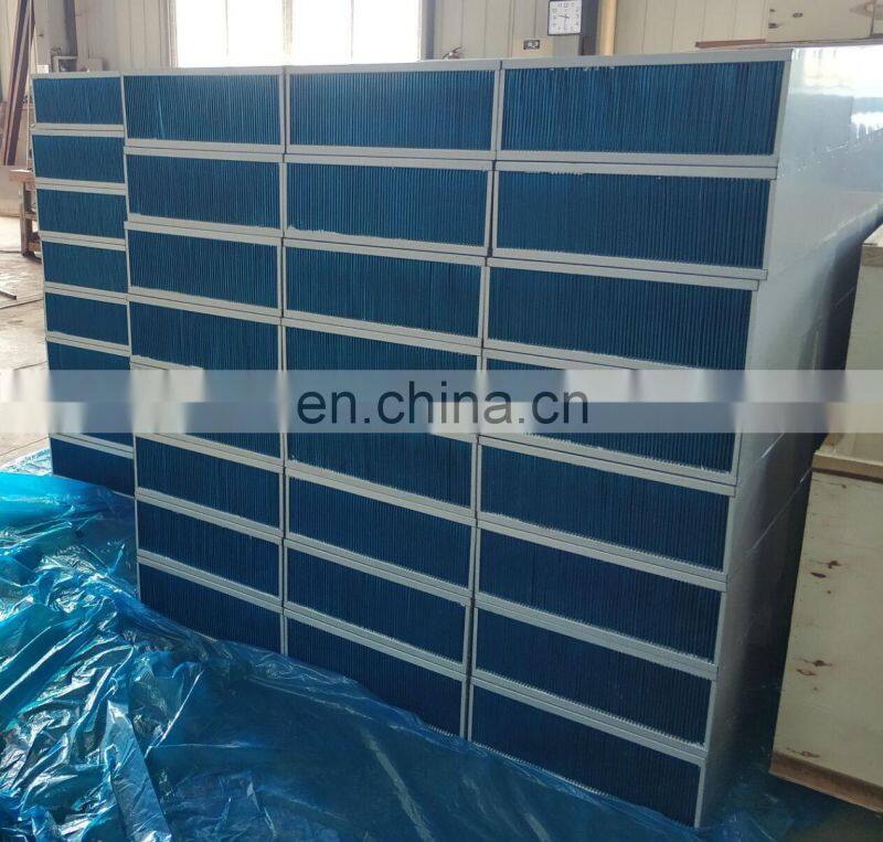 quality certified outdoor air to air telecom cabinet heat exchanger