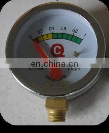 Used for LPG regulator Gas Regulator Pressure Gauge
