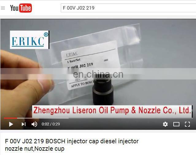 F 00R J02 219 bext factory price nozzle cap nut F00RJ02219 ronud cap F00R J02 219 fixing injector nozzle nut for 0445120121