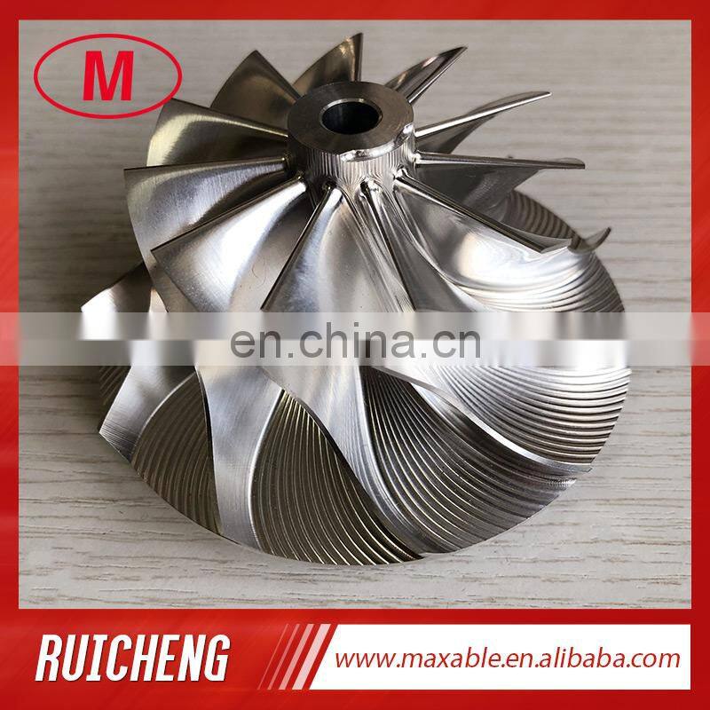S300 66.10/92.61mm 11+0 blades 171449 turbocharger aluminum 2618/milling/billet compressor wheel for S366