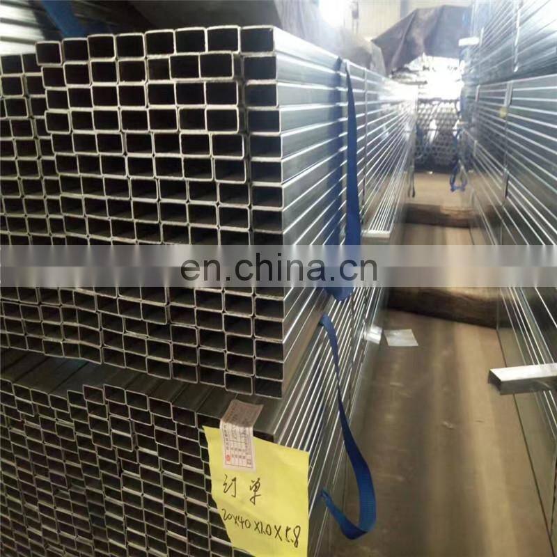 Hot dipped galvanized / pre galvanized square and rectangular hollow section steel pipe and tube