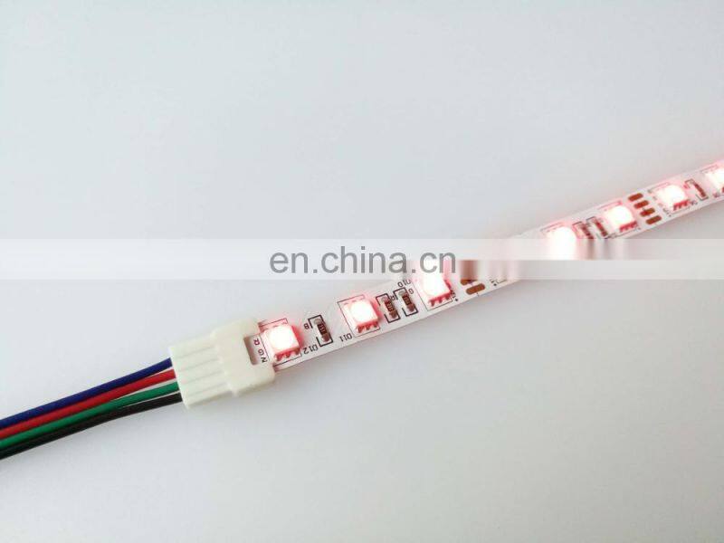 Quick connect 2pin 3pin 4pin led strip light connector for 5050 3528 2835 5630 2216 led strip