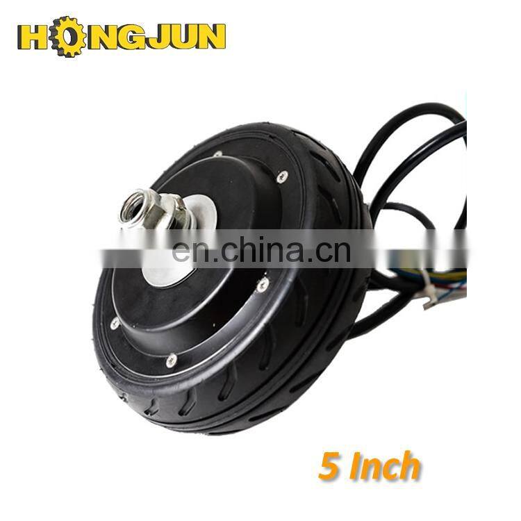 HONGJUN 5inch Gear DC Brushless Hub Motor