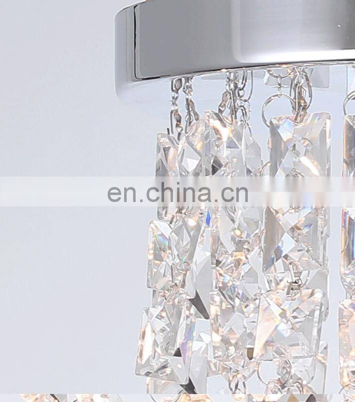 Fashion Duplex Modern Crystal Chandelier LED Restaurant Living Room Luminaire