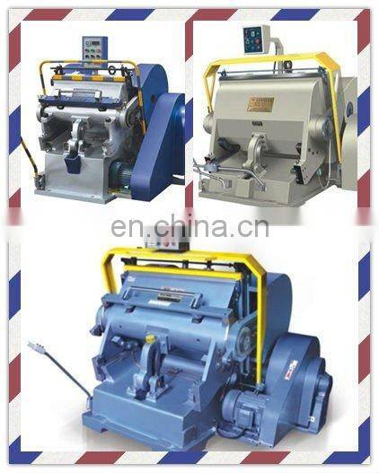 ML 750/930 Semi-auto Paper Die cutting and Creasing Machine