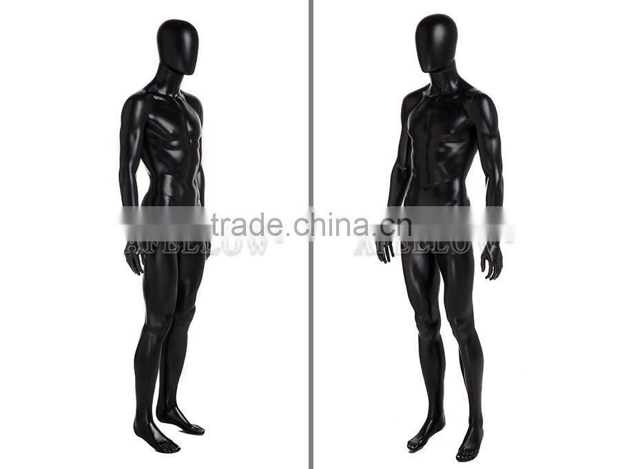 plastic mannequin abstract black men mannequin male dummy manikin SM1BKEG