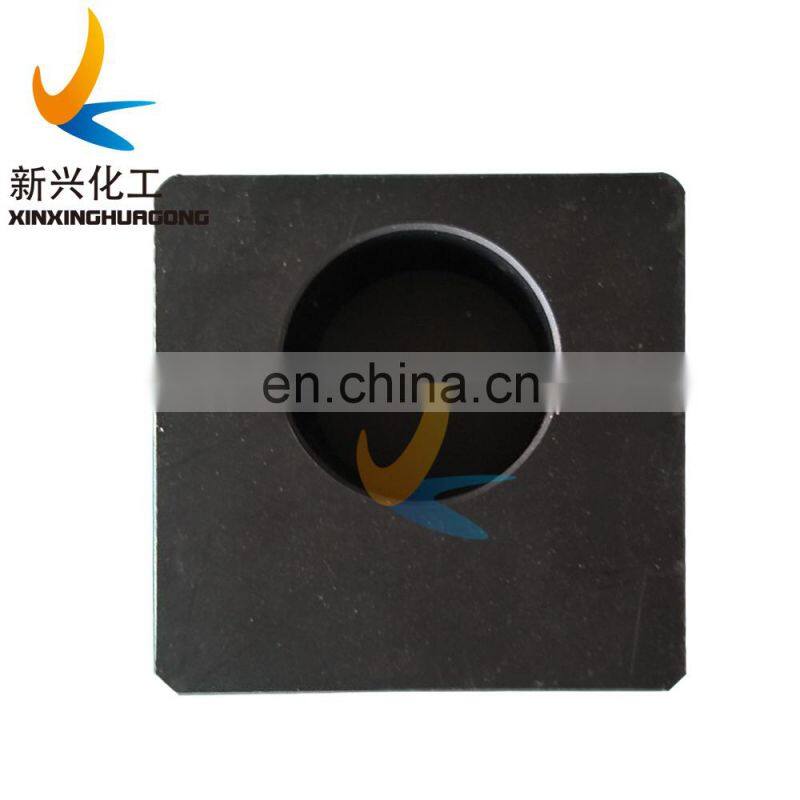 black uhmw block uhmw plastic blocks for machining