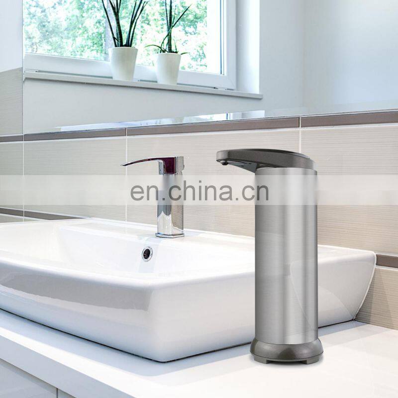 Touchless Smart Sensor Stainless Steel Automatic Liquid Soap Dispenser Waterproof Hand Sanitizer Dispensador