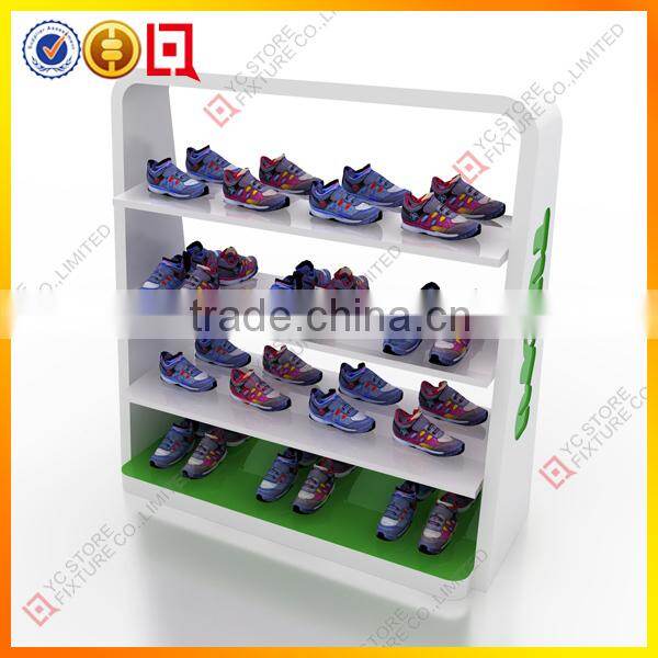 Colorful wooden Baby Shoe Rack