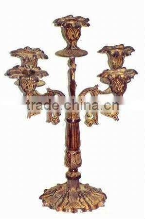 Floor Wedding Candelabra with Crystal Ball