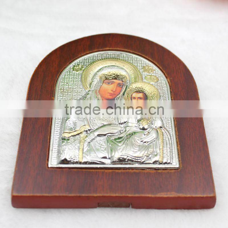 Silver Icon Virgin Mary of Jerusalem