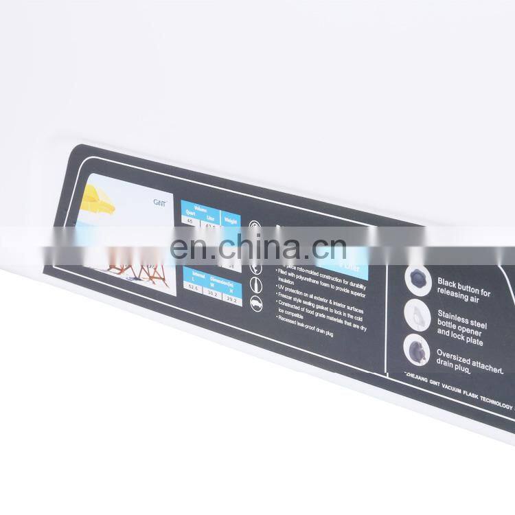 gint plastic cooling small letter fishing hiking juice cans beer wine vaccine rotomolded coolers cooler box for camping cool box