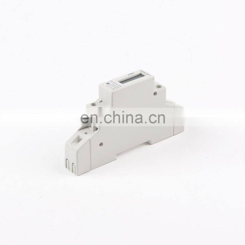 DDS238-1 Single Phase Din Rail Digital Electric Energy KWH Meter LCD 220V 50HZ Single Phase Pole Din Rail KWH Watt Hour meter