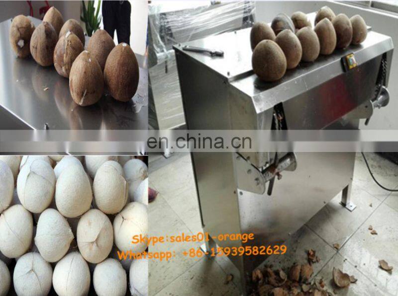 Automatic coconut husk remover /Coconut shell removing machine / Coconut shell peeling machine