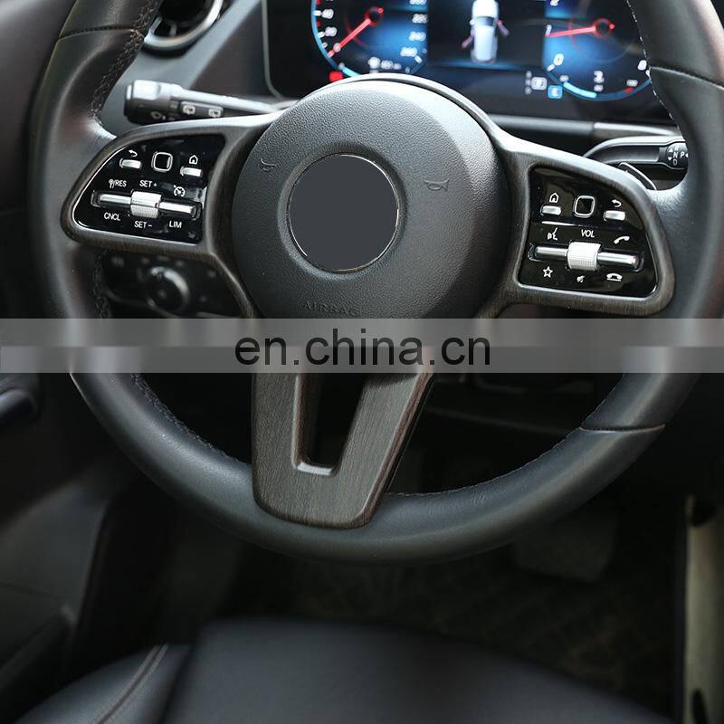 Car Steering Wheel Trim For Mercedes Benz A B C E G Class W177 W247 W205 W213 C257 X253 W167 W463 X247 Interior Car Accessories