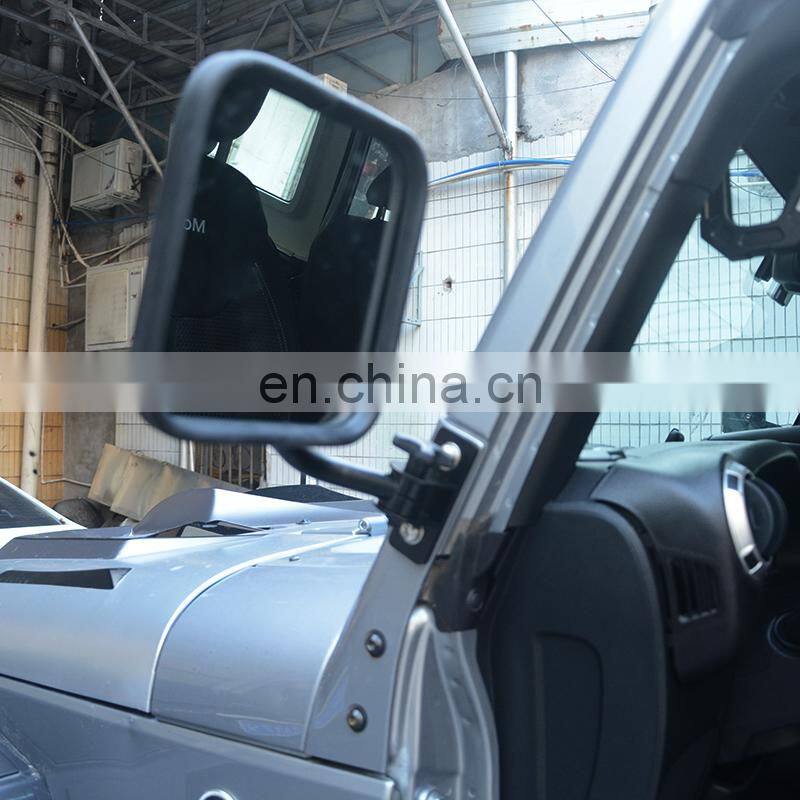 Rear view Mirror for Jeep Wrangler JK 2007-2017 Rectangular Mirror Offroad 4X4 accessory maiker manufacturer