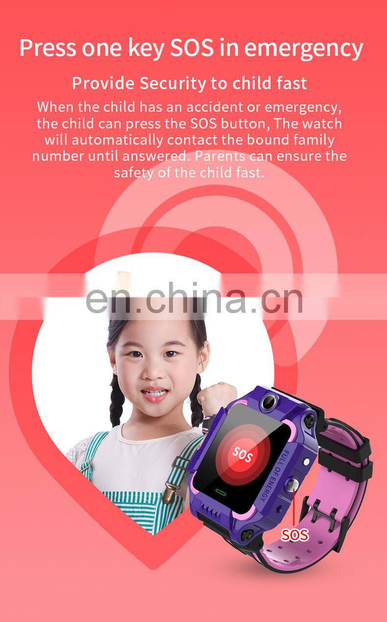 2020 new arrive smart wearables electronics LBS positioning kids smartwatch rotary Q19-360