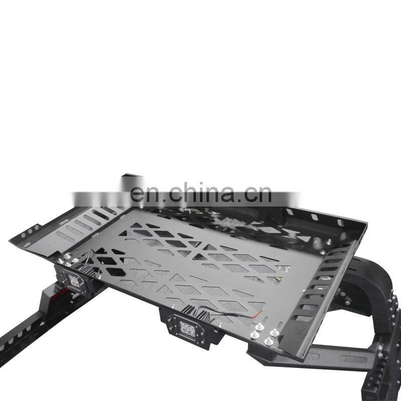 Runde New anti-rolling Pickup Truck Universal Gantry Stainless Steel Anti-Rolling Rack For Hilux For Ranger BT50 F150