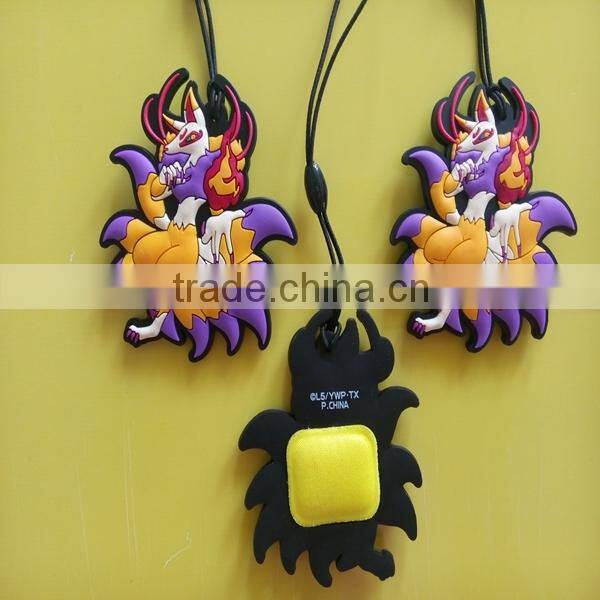 2015 custom rubber keychain / 3d Logo key chain/ soft pvc keychain