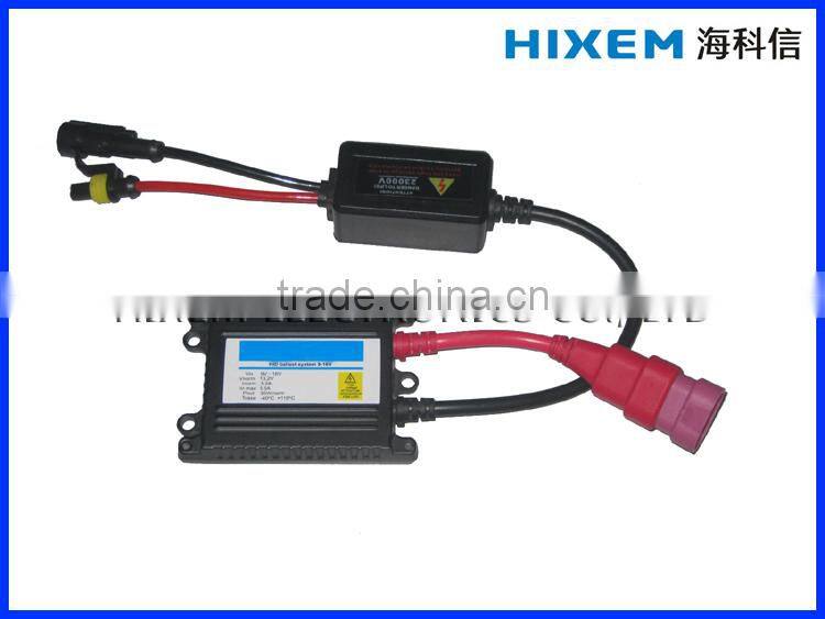 HID conversion kits, xenon kits with AC slim ballast 12V 35W HX35-37B, Less than 1% defective rate, with 1 year warranty
