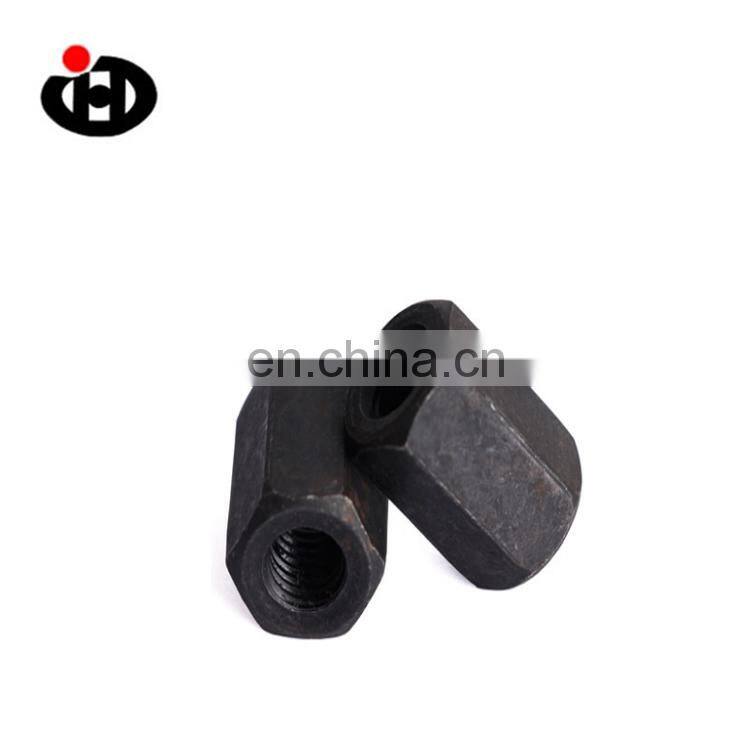 JINGHONG Galvanized Black Hexagon Long Nut DIN 6334