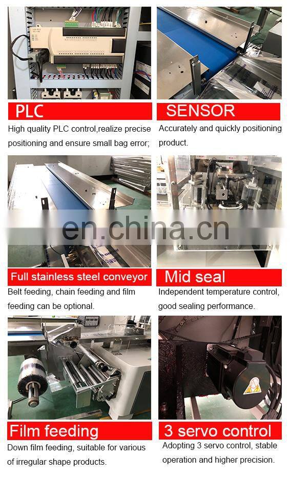 Vegetable/Ice Lolly/Soap/ Bakery Food/Bread/Cake/Cookies Multi-function Automatic Packaging Machine