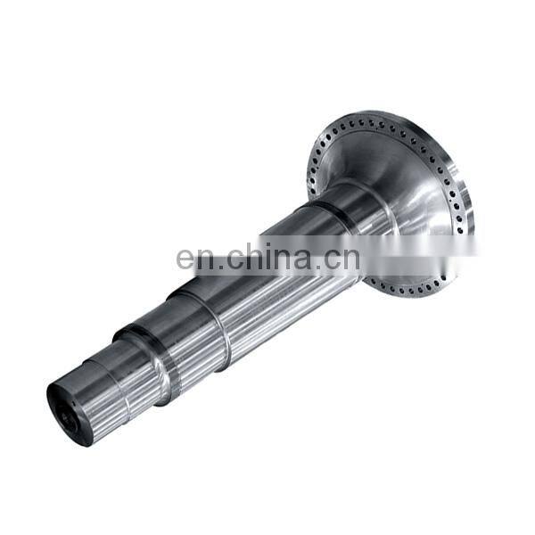 Custom OEM cnc machining Turbocharger Parts Replacement stainless steel Turbo Rotor Shaft for mini jet engine