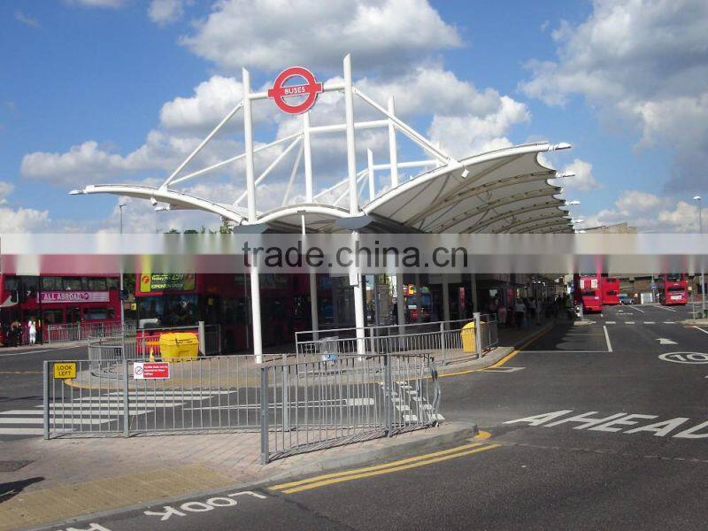 Prefabricated steel roof truss for car parking