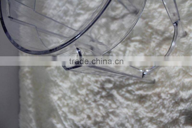 High 65cm commercial furniture transparent PC plastic bar stool