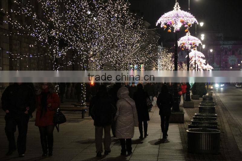 christmas street light soho