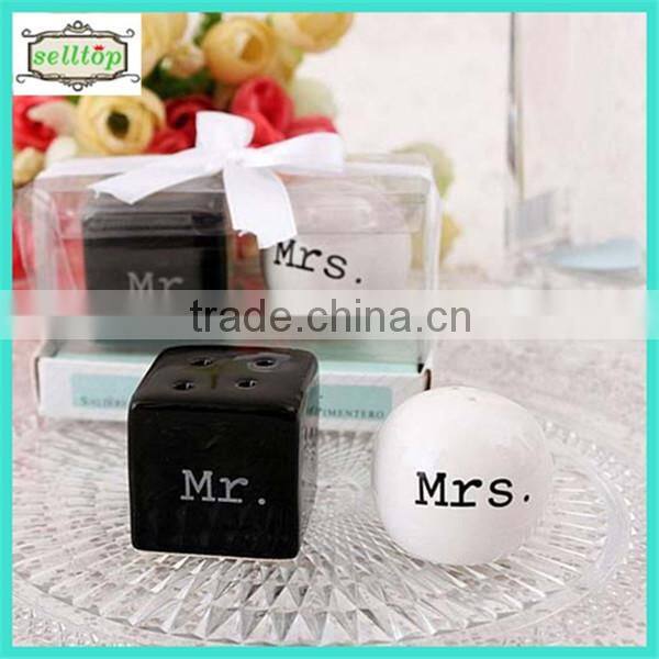Cheaper ceramic shaker wedding party favors
