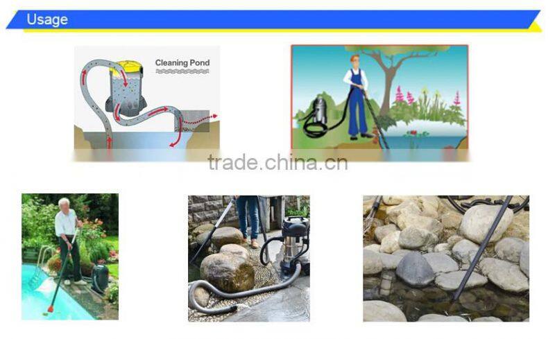 wet and dry pond pool water filtration vacuum cleaner 30L