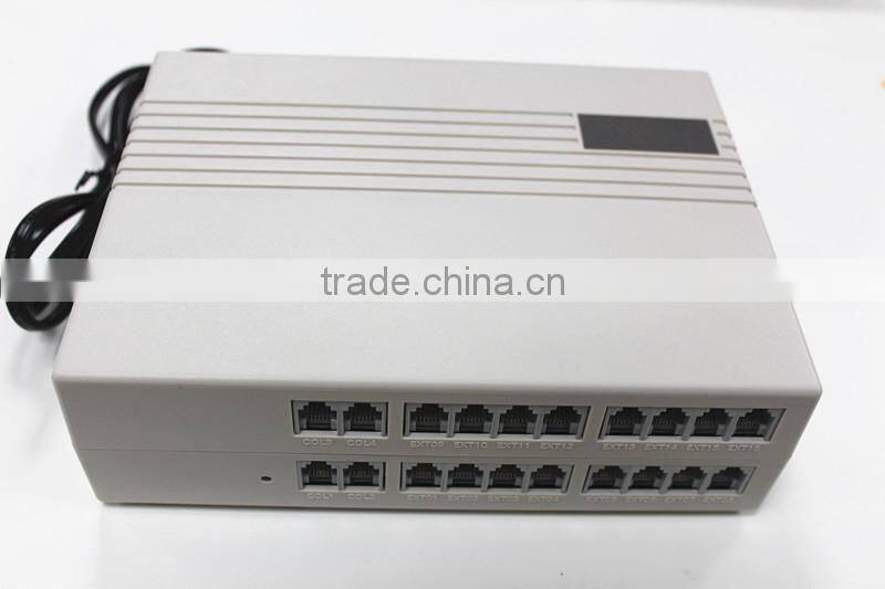 Best selling CE-M416 hybrid pabx with 16 port