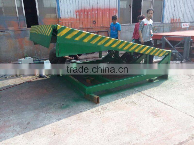 Stationary Loading Dock Ramp for Forklift Ramp/stationary type hydraulic dock ramp