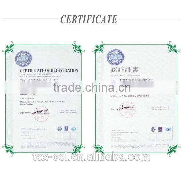 100% Waterproof Laminated Polyester Knitted Fabric for Mattress Protector