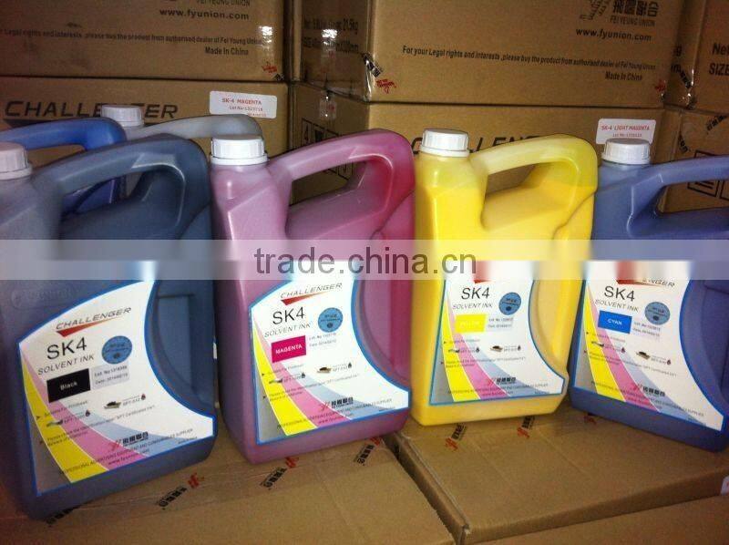 Challenger SK4 solvent ink