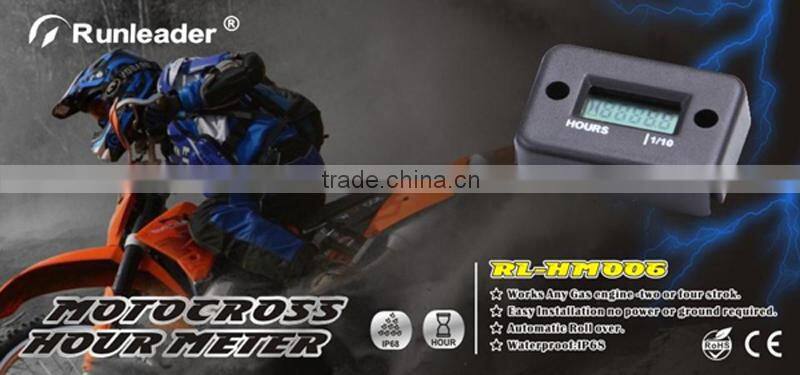 Digital Inductive Waterproof Gasoline Engine Hour Meter Running Hours Meter For Motorcycle,Marine,Jet Ski,Boat