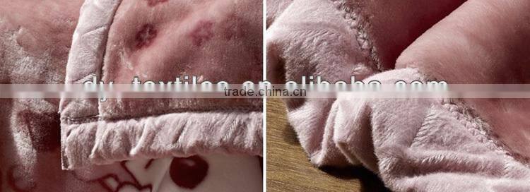 Wholesale warm soft feeling cheap animals designs blanket