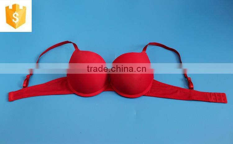 fashion volume push-up candy color bra manufacturer