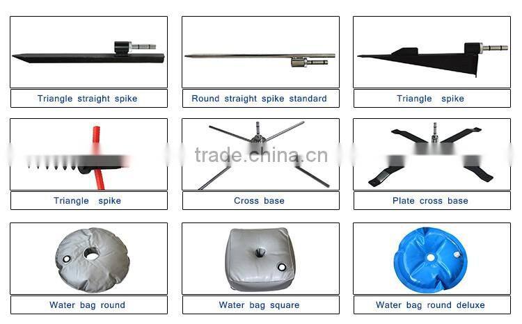 hot sale outdoor display feather flag with pole