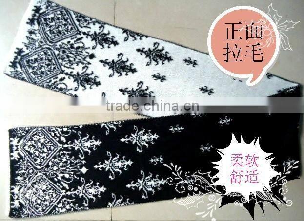 2013 Winter Hot Selling Long Fashion Lady Knit Scarf