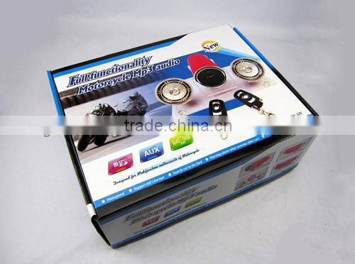 USB TIFcard radio fm TIF card radio fm motorcycle mp3 audio anti-theft alarm system