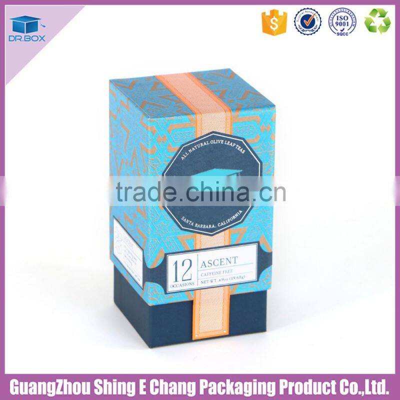 Manufacturer high end Chinese tea gift box with your logo