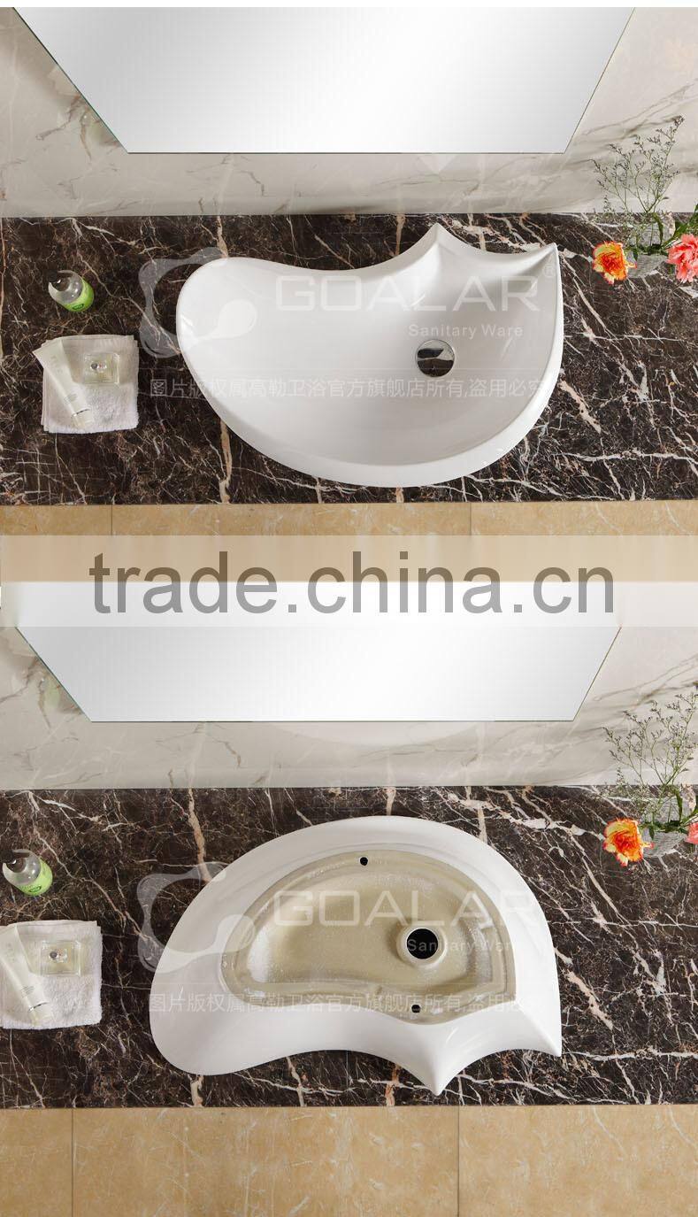 Up-to-date special design art ceramic wash basin