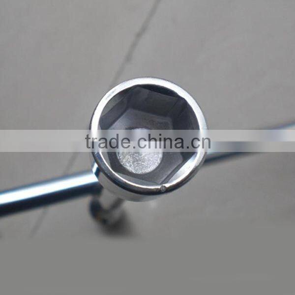 China Factory Manufacturer Carbon Steel Folding Cross Rim Wrench For Cars