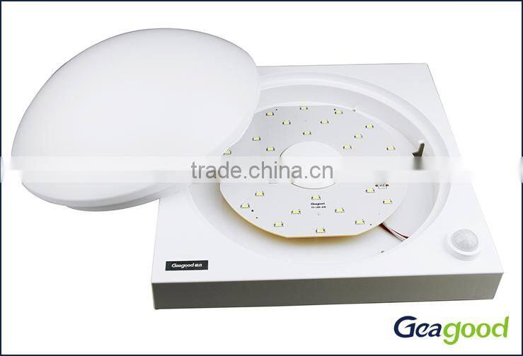 Double function led ceiling wall lights sensor