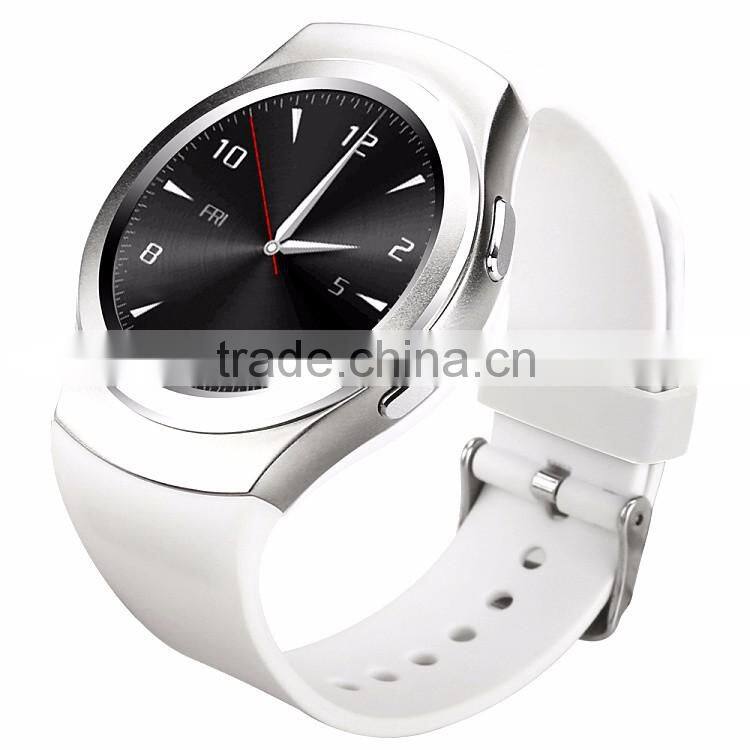 GSM smart phone watch with silicon brand touch display watch 2016
