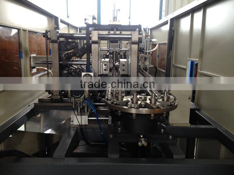 2-cavity hand-feeding PET Jar blow molding machine